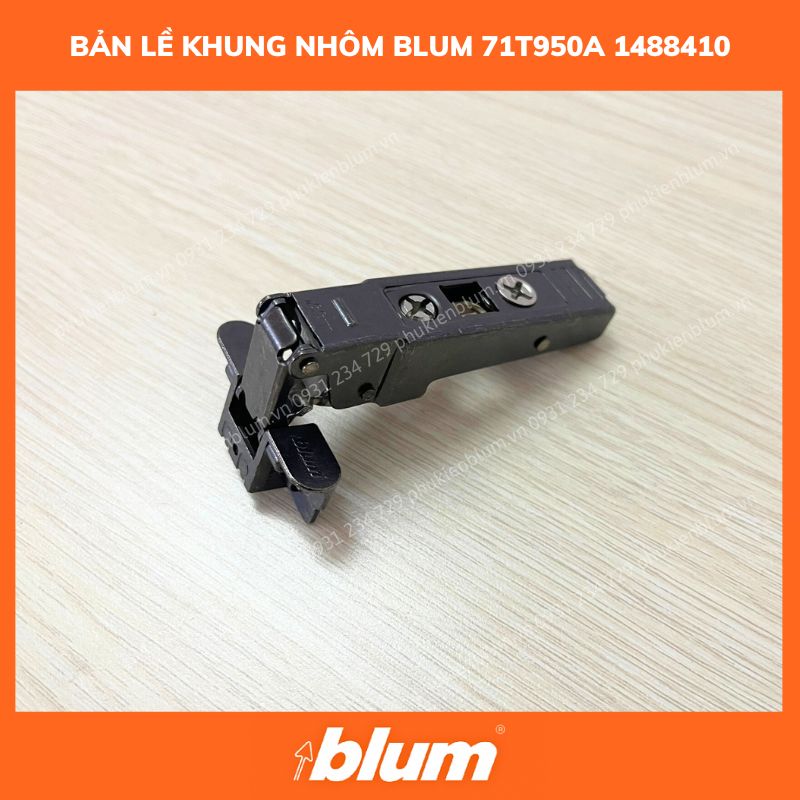Bản Lề Blum CLIP Top Góc Mở 95° 71T950A 1488410 2 BAN LE KHUNG NHOM BLUM TRUM HET 71T950A 1488410 phukienblum.vn 2