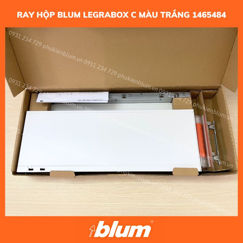 Ray Hộp Blum LEGRABOX C cao 177mm Trắng 1465484 770C5002S FA-01 1 RAY HOP BLUM LEGRABOX C MAU TRANG 1465484 phukienblum.vn