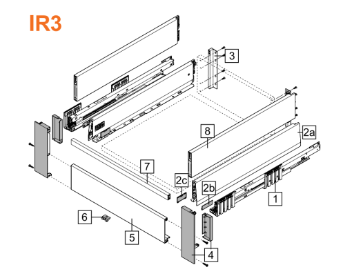 Ray Hộp Âm BLUM MERIVOBOX IR3 Cao E 192mm XÁM NHẠT 6324085 470M5002S IA-02 3 Anh chup man hinh 2025 07 14 104744