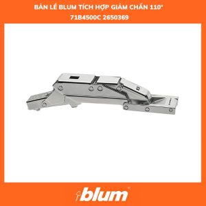 Bản Lề Blum Tích Hợp Giảm Chấn Góc Mở 110° 71B4500C 2650369