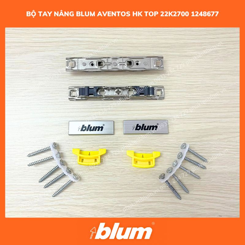 Bộ Hộp Lực Blum AVENTOS HK 22K2700 Xám 1248677 22 Bo tay nang BLUM AVENTOS HK top 22K2700 1248677 6