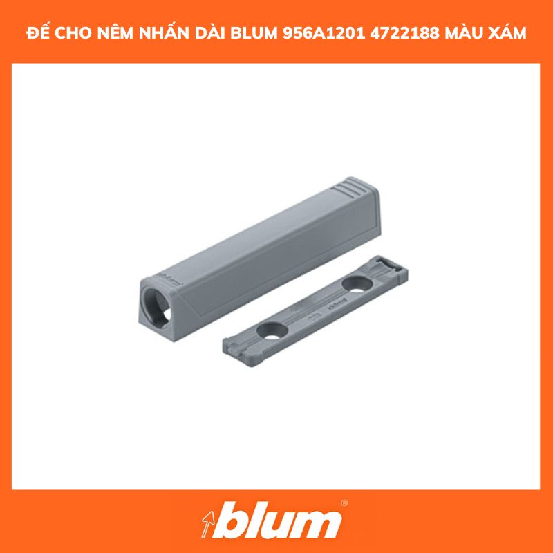 Đế Cho Nêm Nhấn Dài Blum 956A1201 4722188 Màu Xám De Cho Nem Nhan Dai Blum 956A1201 4722188 Mau Xam