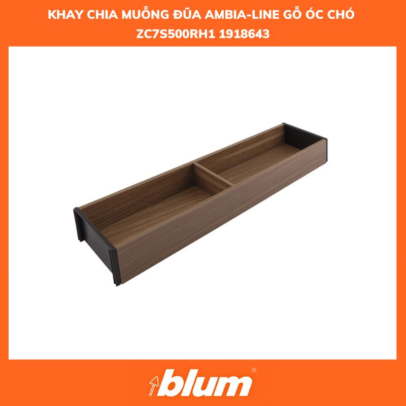 Khay Chia Muỗng Đũa AMBIA-LINE Gỗ Óc Chó ZC7S500RH1 1918643 Khay Chia Muong Dua AMBIA LINE Go Oc Cho ZC7S500RH1 1918643