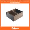 Khay chia Blum Gỗ Nebraska cho ray hộp thành cao ZC7F300RHU 9613823