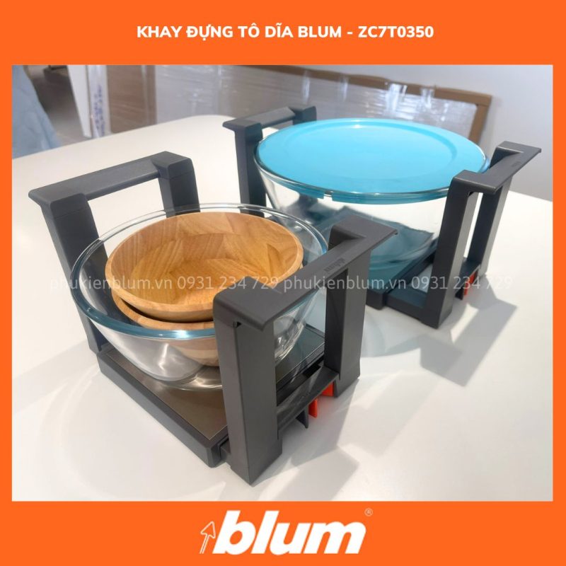 Khay Đựng Tô Đĩa Blum AMBIA-LINE ZC7T0350 1366848 4 MAU 4