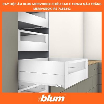 Ray Hop Am BLUM MERIVOBOX Chieu Cao E 192MM MAU TRANG MERIVOBOX IR3 7158342 600x600 1