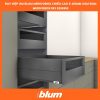 Ray Hộp Âm BLUM MERIVOBOX IR3 Chiều Cao E 192MM XÁM ĐẬM 3292652 470M5002S IA-02
