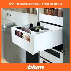 Ray Hộp Âm Blum Legrabox IC cao 177mm Trắng 7369425 770C5002S IA-01