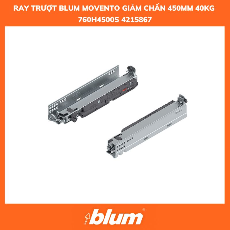 Ray Trượt Blum MOVENTO 760H4500S 4215867, 40kg