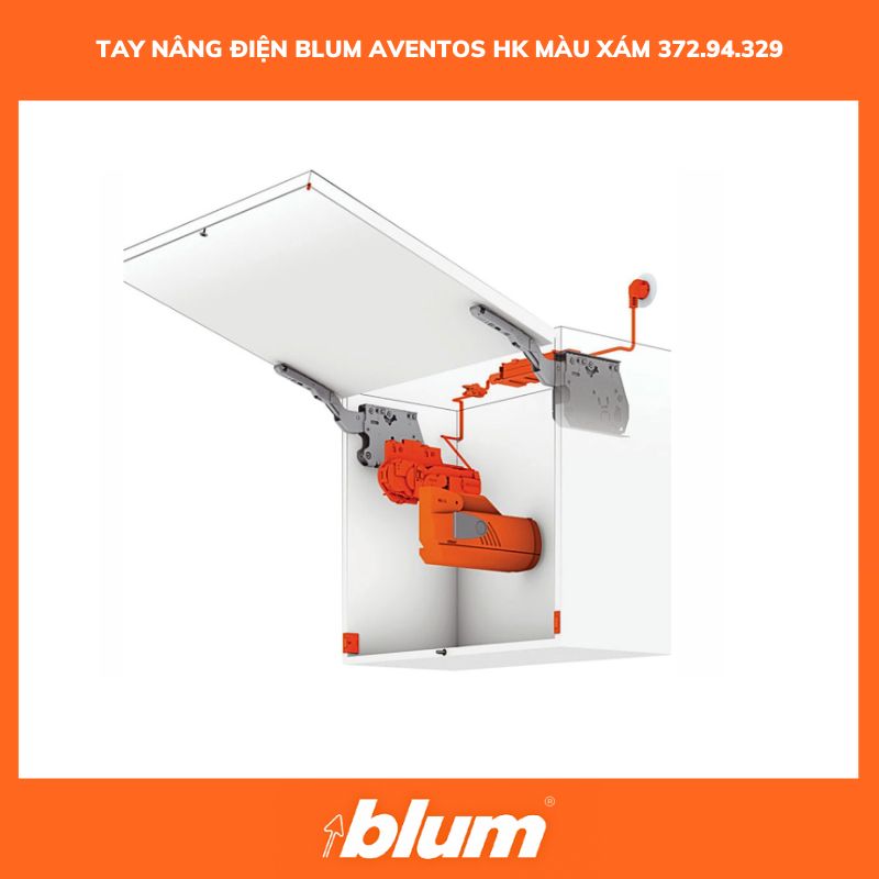 Tay Nâng Điện Blum AVENTOS HK Màu Xám 372.94.329 Tay Nang Dien Blum AVENTOS HK Mau Xam 372.94.329