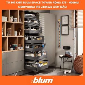 Tủ Đồ Khô Blum SPACE TOWER MERIVOBOX IR2 2184525 Xám Đậm