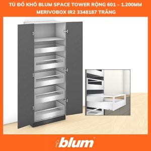 Tủ Đồ Khô Blum SPACE TOWER MERIVOBOX IR2, 3348187, Trắng