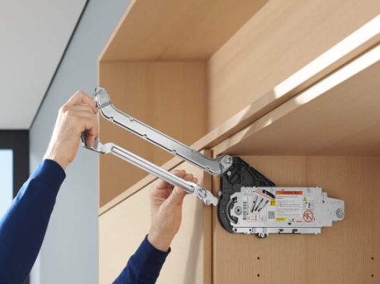 Bộ Cánh Tay Blum Cho AVENTOS HL Dùng Điện 21L3500SD 3859862 2 anh3bo canh tay blum aventos hl 3