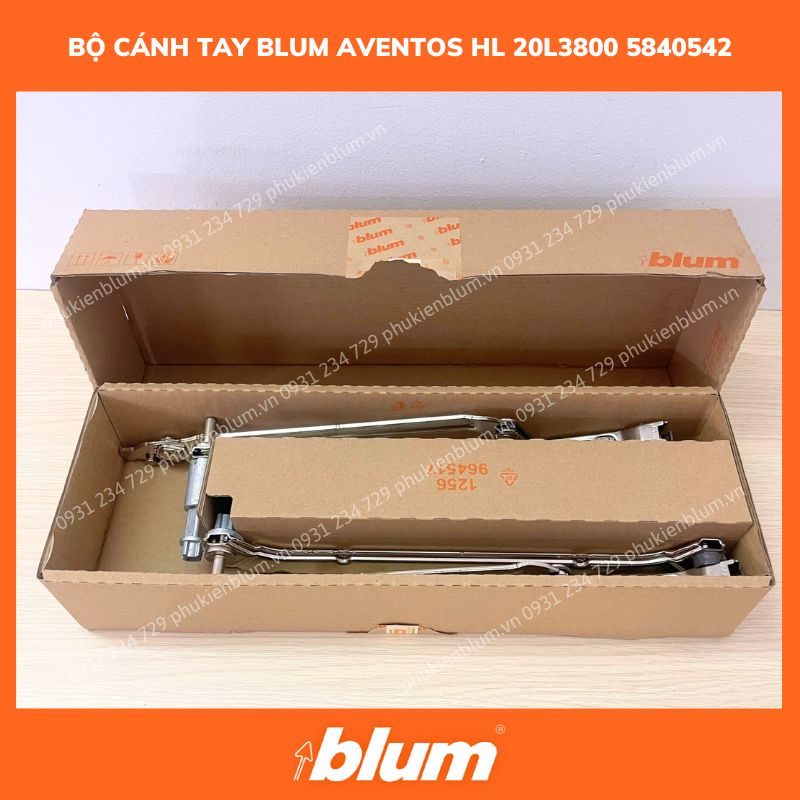Bộ cánh tay Blum AVENTOS HL 20L3800 5840542 16 BO CANH TAY BLUM AVENTOS HL 20L3800 5840542 2