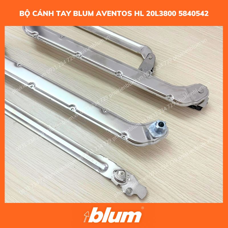 Bộ cánh tay Blum AVENTOS HL 20L3800 5840542 14 BO CANH TAY BLUM AVENTOS HL 20L3800 5840542 4