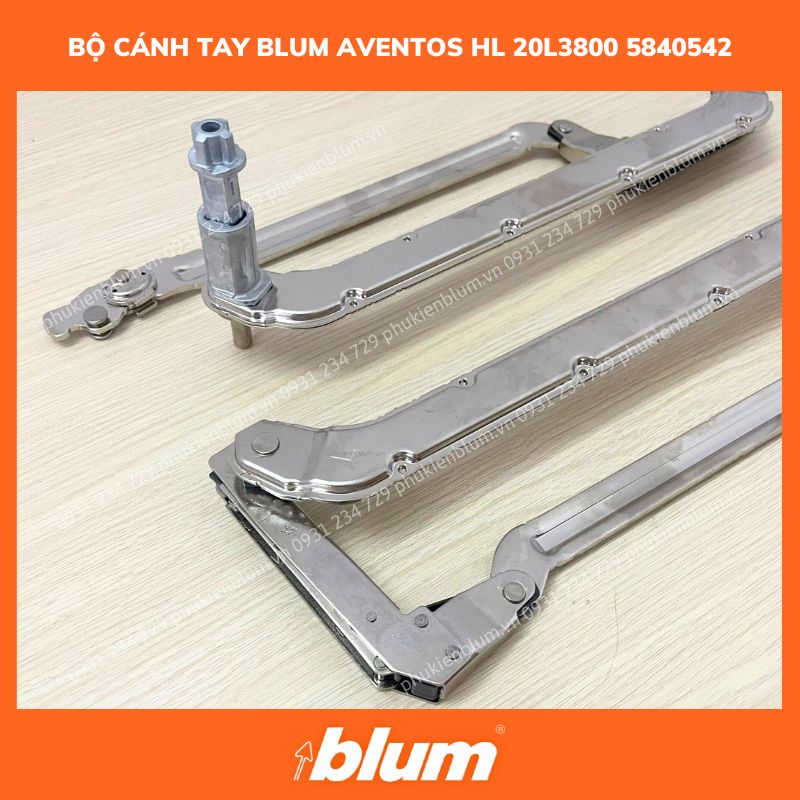 Bộ cánh tay Blum AVENTOS HL 20L3800 5840542 15 BO CANH TAY BLUM AVENTOS HL 20L3800 5840542 5