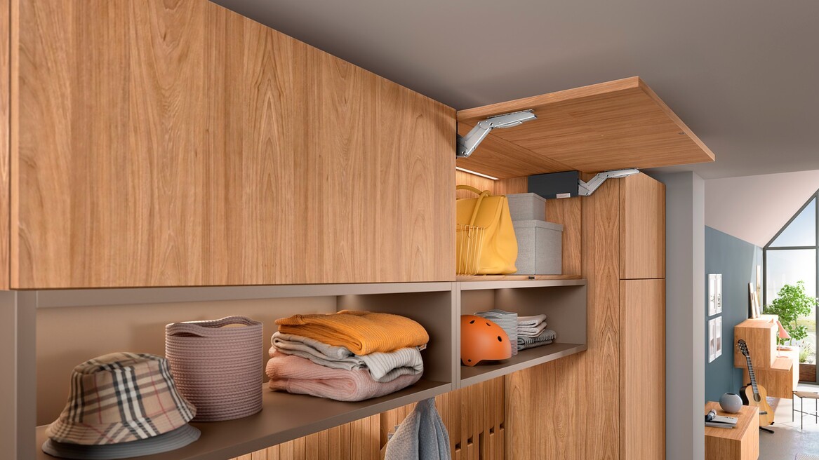 Khám Phá 5 Loại Tay Nâng Cánh Tủ Mới Của Blum