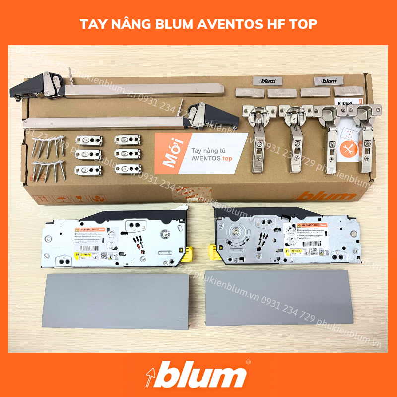 BẢNG GIÁ TAY NÂNG BLUM AVENTOS HF TOP MỚI NHẤT 2025
