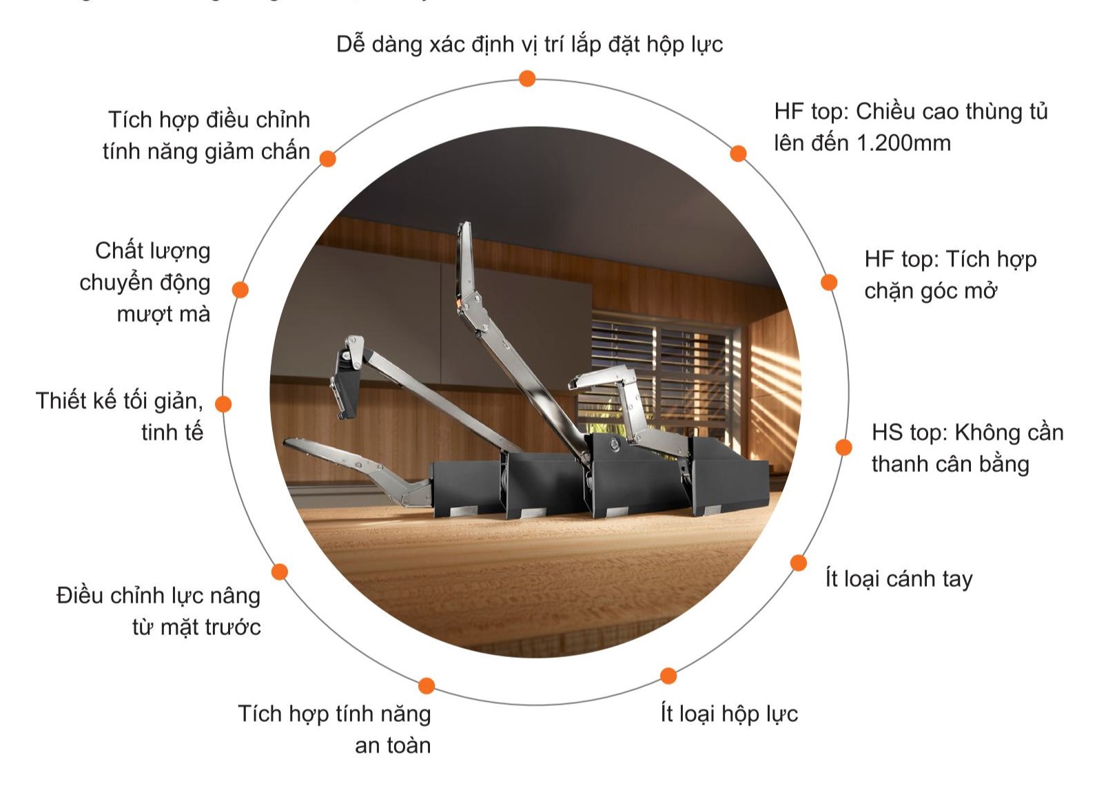 tay nâng blum mới