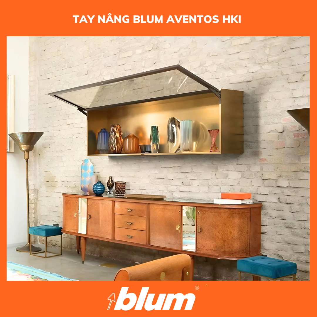 Tay Nâng Blum HKi 24K2500.A HGIG 9612160 Bán Phần Giảm Chấn 14 Tay Nâng Blum HKi 24K2500.A HGIG 9612160