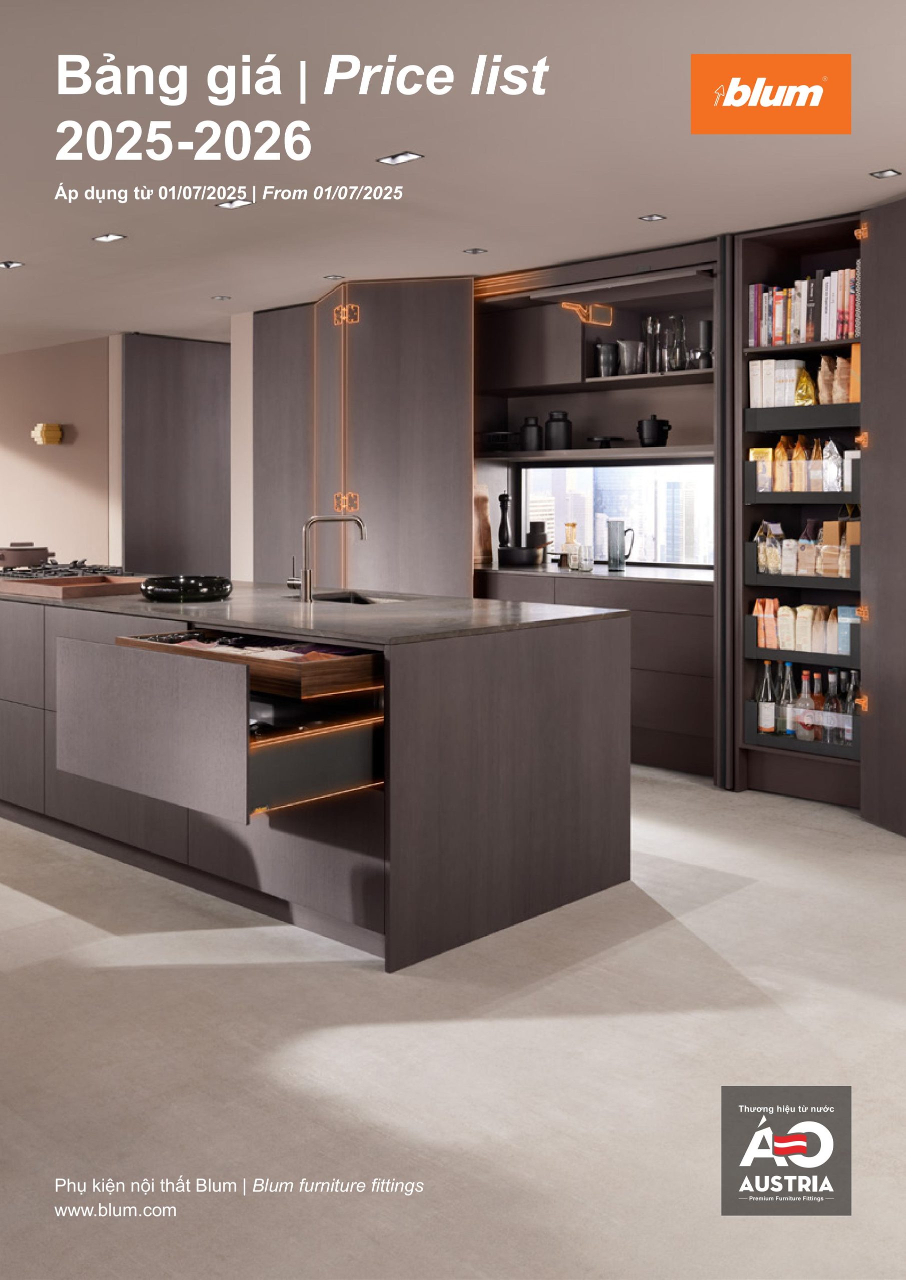 Bảng Giá Blum Mới Nhất Tháng 7.2025/2026
