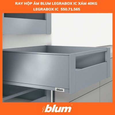 So sánh ray hộp Blum Legrabox và Merivobox có gì khác biệt? 13 Ray Hop Am Blum LEGRABOX IC Xam Mo 40kg 550.71.565 2 600x600 1