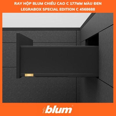 Ray Hop BLUM Chieu Cao C 177mm MAU DEN LEGRABOX Special Edition C 4568688 600x600 1