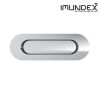 Tay nắm âm cửa trượt oval 709.18.151 Imundex