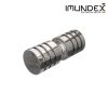 Tay nắm cửa kính inox bóng 714.17.501 Imundex