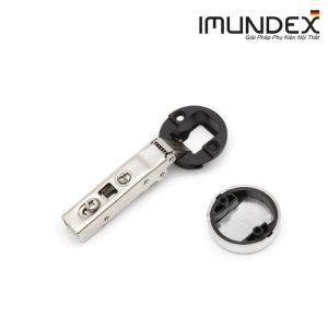 Bản lề tủ lắp cài giảm chấn 2 chiều Imundex 7171107