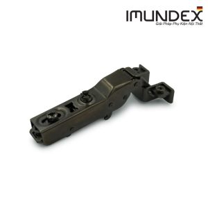 Bản lề tủ lắp cài có giảm chấn cho cửa khung nhôm kính Imundex 7172115
