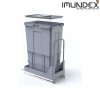 Thùng Rác Cánh Mở 300mm 35L 7805808 Imundex