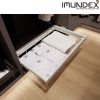 Rổ quần áo, có ray giảm chấn Imundex 7902003