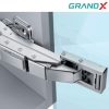 Bản lề kính cao cấp GrandX XC.G1