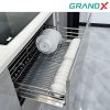 Giá chén bát 700mm Inox 304 nan Oval GrandX XD.70M