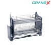 Giá bát nâng hạ 700mm Inox 304 nan Oval GrandX XL.70M