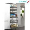 Tủ đồ khô 4 tầng 500mm GrandX ray hộp XPR.B450