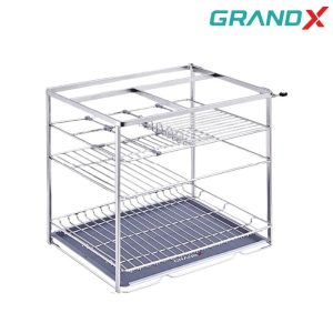 Giá gia vị 300mm Inox 304 nan dẹt GrandX XS.30S