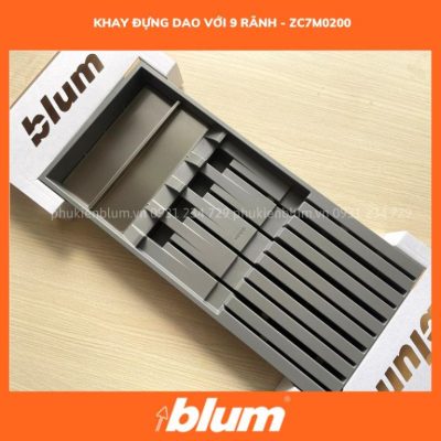 Nhà bếp nhỏ nên dùng phụ kiện gì 6 Khay dung dao voi 9 ranh ZC7M0200 5 768x768 1