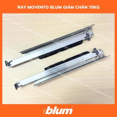 Phụ kiện tủ bếp thông minh: cách chọn theo không gian, nhu cầu và ngân sách 4 RAY MOVENTO BLUM GIAM CHAN 70KG phukienblum.vn