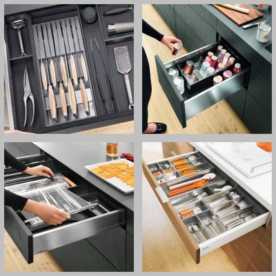 Phụ kiện Blum cho tủ bếp cao cấp 1 Phụ kiện Blum cho tủ bếp cao cấp